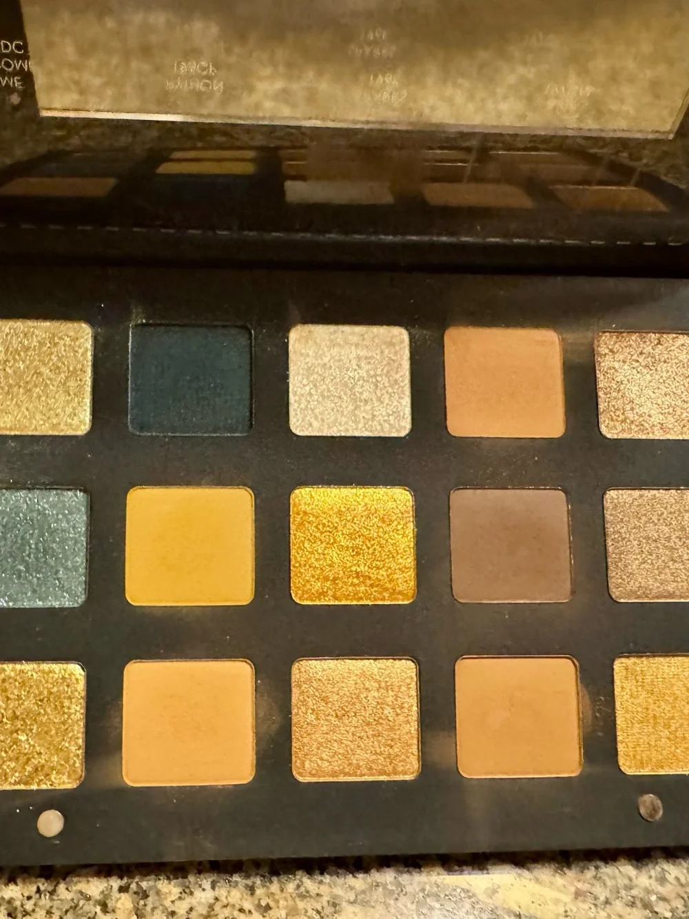 Natasha Denona Metallic Gold Eye Palette Case
